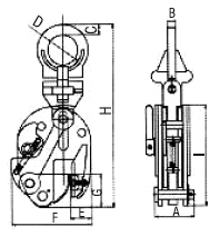 Vertical Plate Lifting Clamps